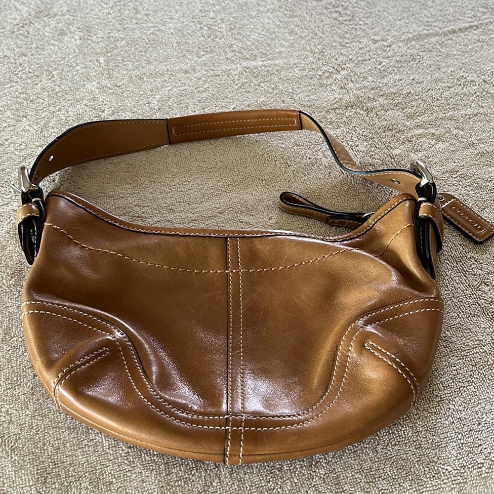 Coach leather bag